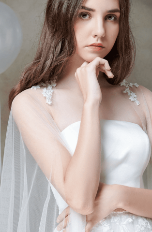 Váy cưới dáng chữ A JULIA (19PA506)