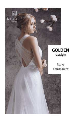 Váy cưới dáng chữ A GOLDEN (19PA613)