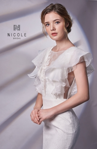Váy cưới đuôi cá Andrea (18PM408)