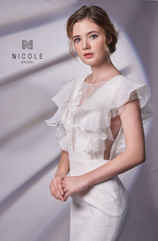 Váy cưới đuôi cá Andrea (18PM408)
