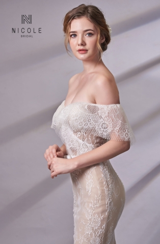 Váy cưới đuôi cá Bianca (18PM407)
