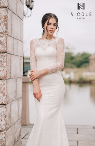Váy cưới đuôi cá Ariel (19PM309)