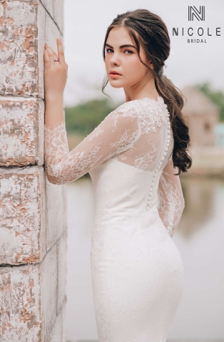 Váy cưới đuôi cá Ariel (19PM309)