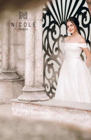 Váy cưới dáng chữ A Belle (19LA307)