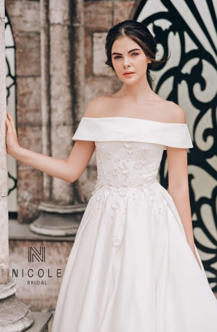 Váy cưới dáng chữ A Belle (19LA307)