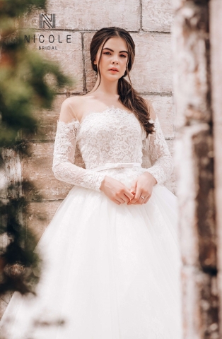 Váy cưới công chúa Aurora (19LP308)