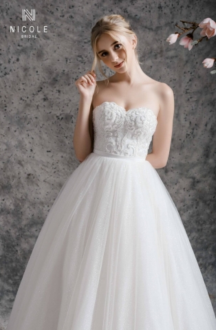 Váy cưới công chúa WHITE DIAMOND (19PP612)