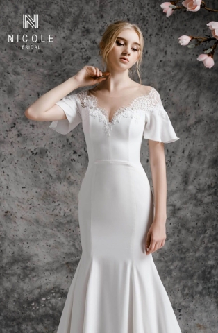Váy cưới đuôi cá SILVER (19PM610)