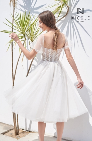 Váy cưới ngắn Dahlia 2019 (19PS110)