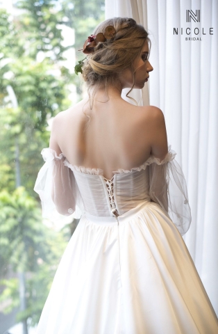 Váy cưới dáng chữ A Gemma (19PA207)