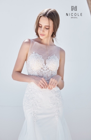 Váy cưới đuôi cá Gerbera (19PM106)