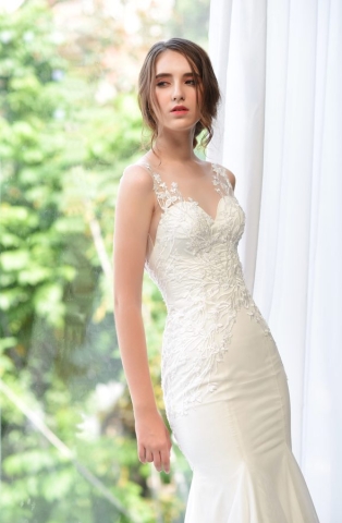 Váy cưới đuôi cá Iris (18PM303)