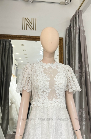 Váy thanh lý tay ngắn TL23020