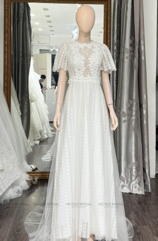 Váy thanh lý tay ngắn TL23020