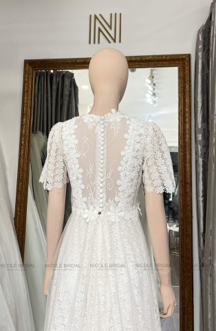 Váy thanh lý tay ngắn TL23020