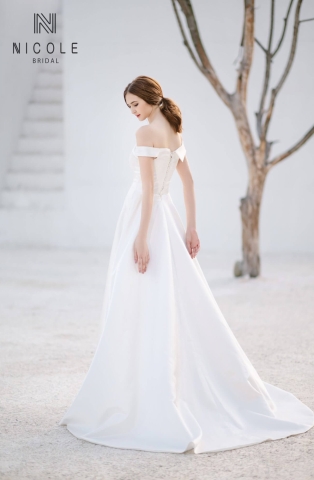 Váy cưới dáng chữ A - Louisa (20PA108)