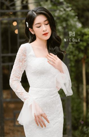 Áo cưới đuôi cá MEI - 22PM102
