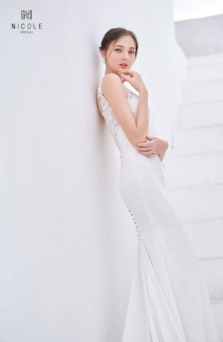 Váy cưới đuôi cá MOON (19LM408)