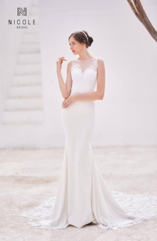 Váy cưới đuôi cá MOON (19LM408)