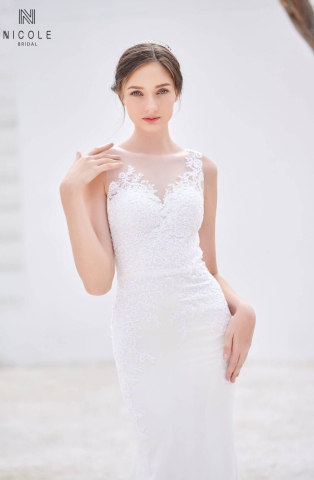Váy cưới đuôi cá MOON (19LM408)