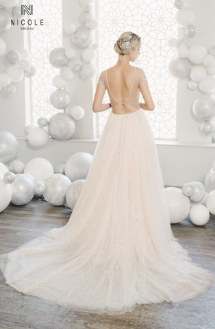 Váy cưới dáng chữ A Sophie (20PA311)