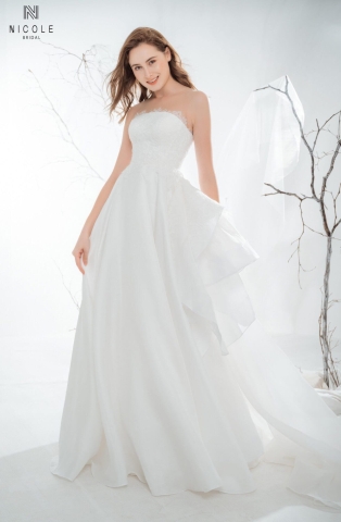 Váy cưới dáng chữ A LILIAN (20PA408)