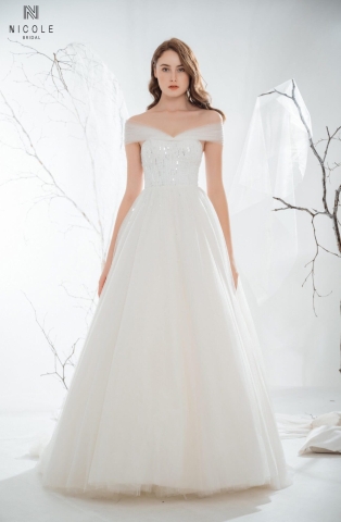 Váy cưới công chúa Mirabel (20LP401)