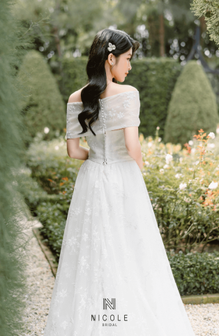 Áo cưới chữ A SERENA - 22PA101