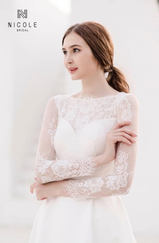 Váy cưới dáng chữ A - Susan (20PA109)