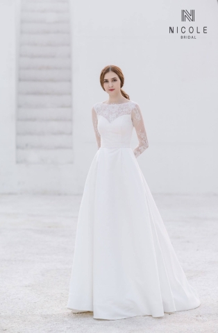 Váy cưới dáng chữ A - Susan (20PA109)