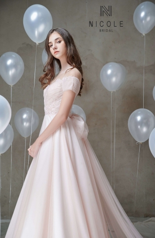 Váy cưới dáng chữ A ZOEY (19PA501)