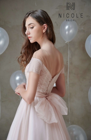 Váy cưới dáng chữ A ZOEY (19PA501)