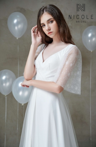 Váy cưới chữ A DOVE (19PA510)