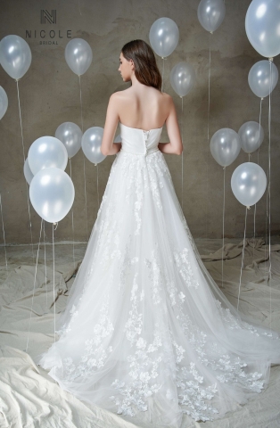 Váy cưới dáng chữ A JULIA (19PA506)