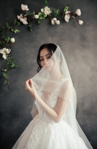 Váy cưới công chúa Rose