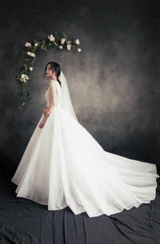Váy cưới công chúa Rose