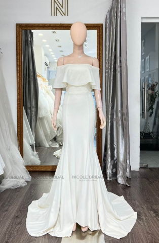 Váy thanh lý rớt vai TL23005