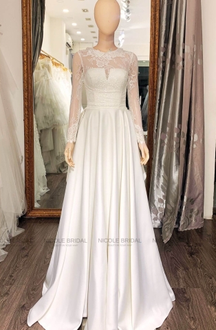 Váy thanh lý tay dài TL23004