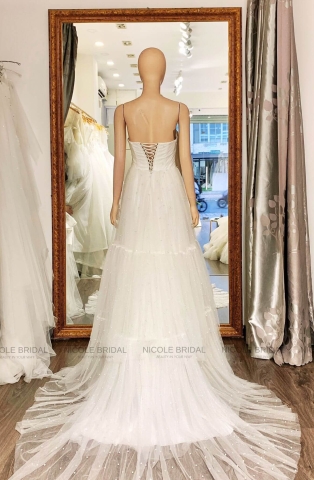 Váy thanh lý cúp ngực V TL23007