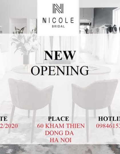 Reallocating Nicole Bridal store at Hanoi City