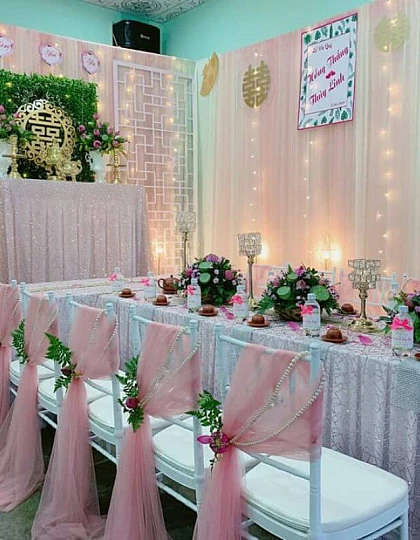Mẫu Trang Trí Bàn Thờ Gia Tiên Đám Cưới Đẹp, Đơn Giản