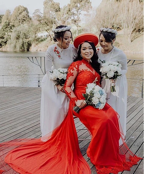 Nicole Bridal – May áo dài cưới đẹp tại TP HCM