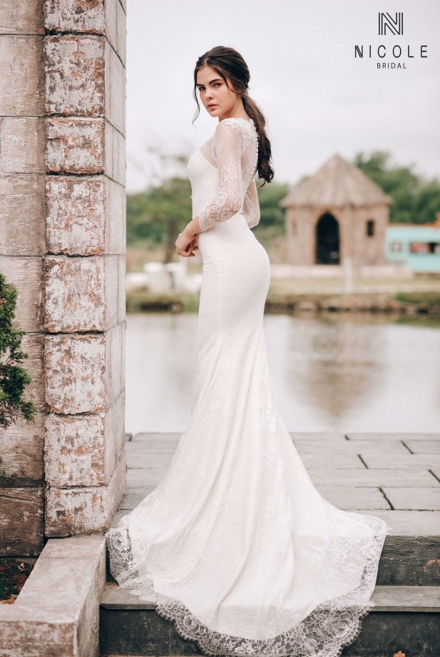 Váy cưới đuôi cá Ariel (19PM309)