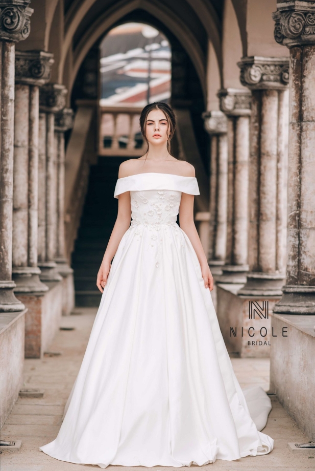 Váy cưới dáng chữ A Belle (19LA307)