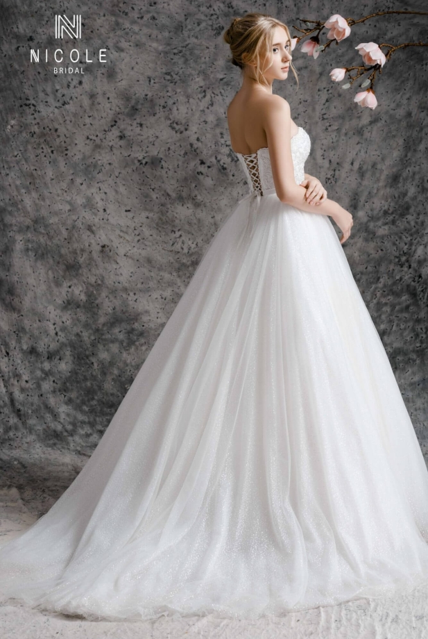 Váy cưới công chúa WHITE DIAMOND (19PP612)