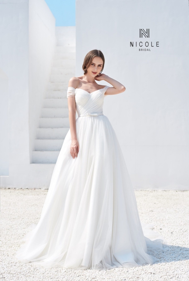 Váy cưới dáng chữ A Jasmine (19PA111)
