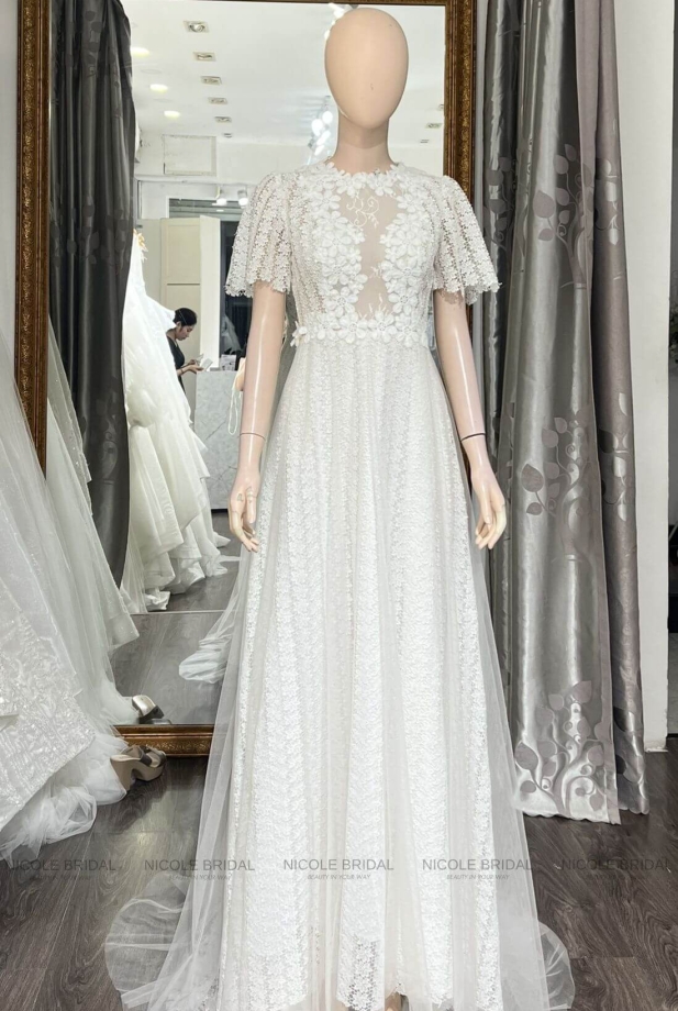 Váy thanh lý tay ngắn TL23020