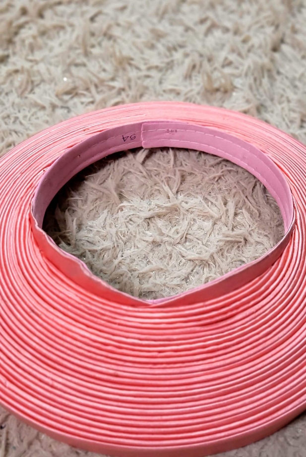 Khăn đóng nữ cô dâu màu hồng (MAN108)