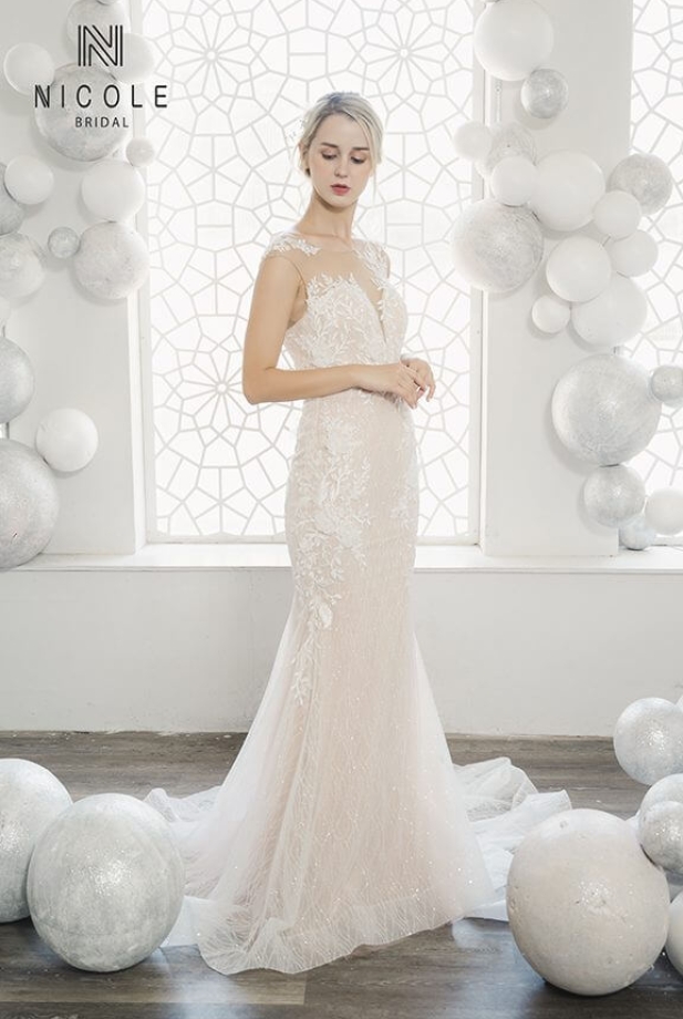 Váy cưới đuôi cá Elisa (20LM308)