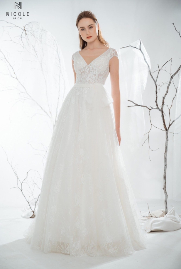 Váy cưới dáng chữ A LITA (20PA404)